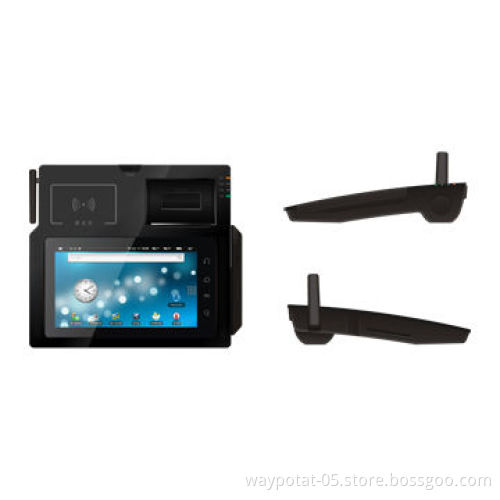 Tablet POS Terminal with RFID Barcode Printer MSR Smart Card Reader GPS 3G Android 4.x